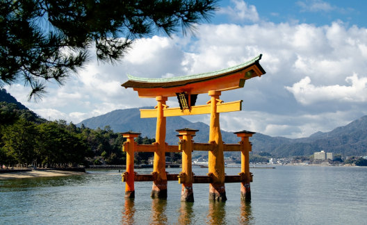 厳島神社大鳥居の画像